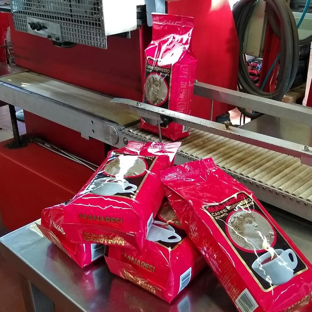 
Classic Italian espresso arabica whole bean coffee packing Made in Italy manaresi ground black caffe 