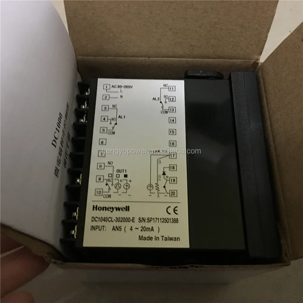 Honeywell Digital Temperature Controller Dc1040cr701000e Dc1040cl