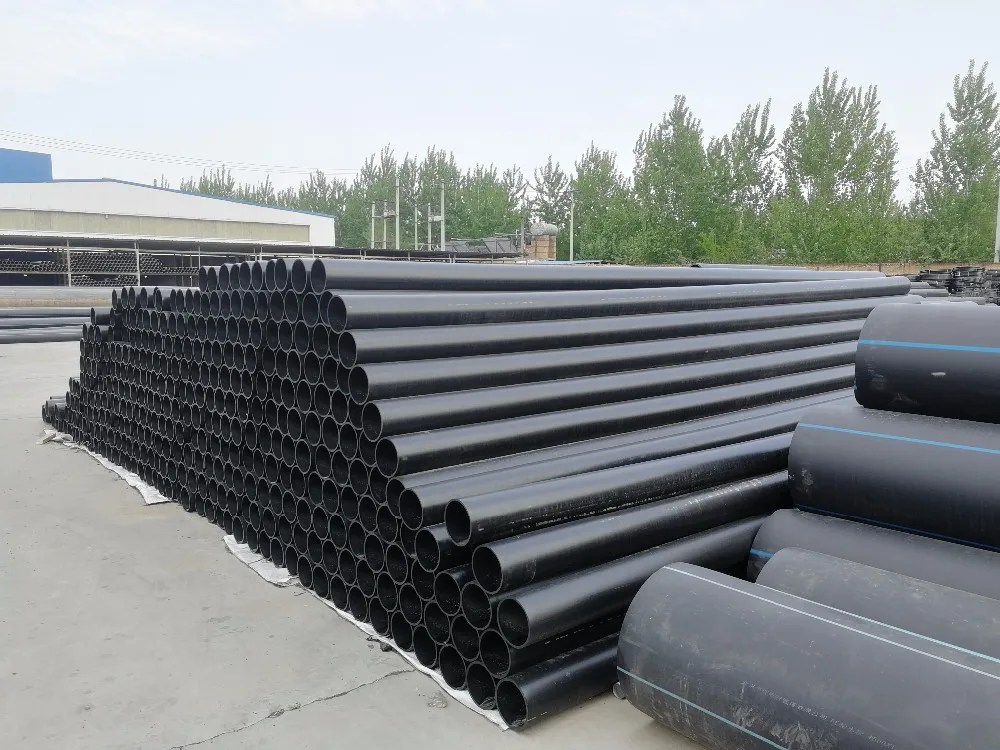 100 Raw Materials Hdpe 150mm 160mm Diameter 12 Meter Length Gas Pipe