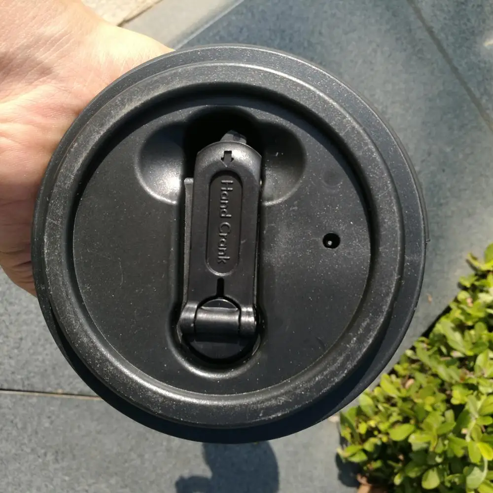 Solar power camping lantern light Portable USB Hand crank Dynamo Rechargeable small LED USB solar camping lantern