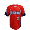 jersey Baseball 100% polyester blank sublimated printed embroidery custom dry fit sportswear