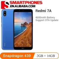 

Global ROM Xiaomi Redmi 7A 7 A 2GB 32GB Smartphone Snapdargon 439 Octa core 5.45" 4000mAh Battery 13MP Rear Camera Mobile Phone