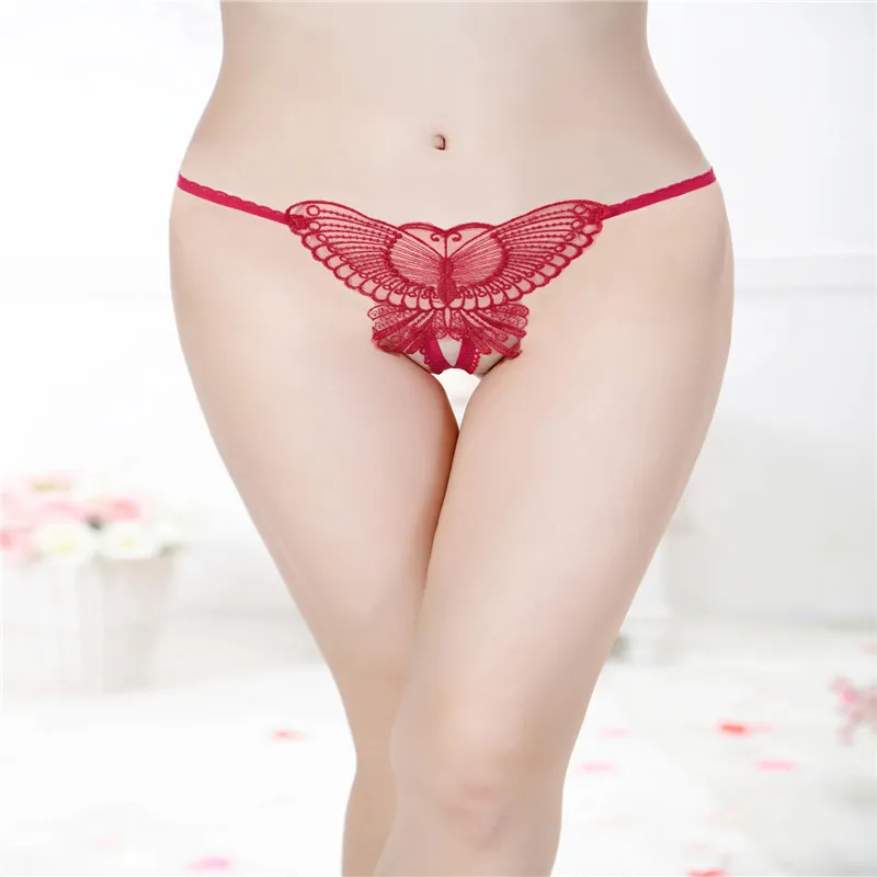 

New fashion sexy ladies thong, Red and black