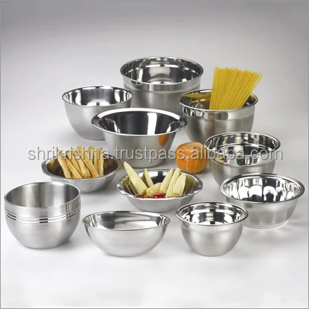bombay stainless steel mixing bowls