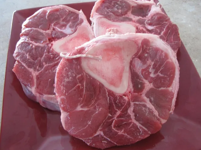frozen beef shank
