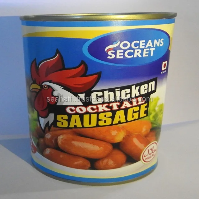 
Canned Chicken Cocktail Sausages 425g 