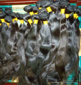 Indian Remy Hair Natural Hair Extension Grade 10a Unprocessed