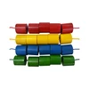 GD- non toxic wooden barrel beads, 20 pcs, 45mm 4 color-wooden barrel beads/wooden beads educational toys/wooden threading toys
