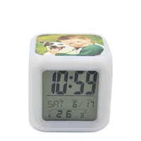 

Digital Alarm Clock LED Clock with 7 Colors Changing for Kids and Accept Customization OEM Small Order Support