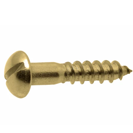 Brass Decorative Wood Screw Buy Brass Wood Screws Double