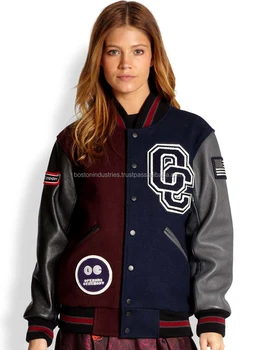 Custom Women Varsity Jackets Letterman Varsity Jackets - Buy Letterman ...