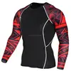 Stylish Rush Guard Long Sleeve Sublimation Men's Compression Shirt