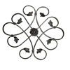 China main designed cast wrought iron rosettes