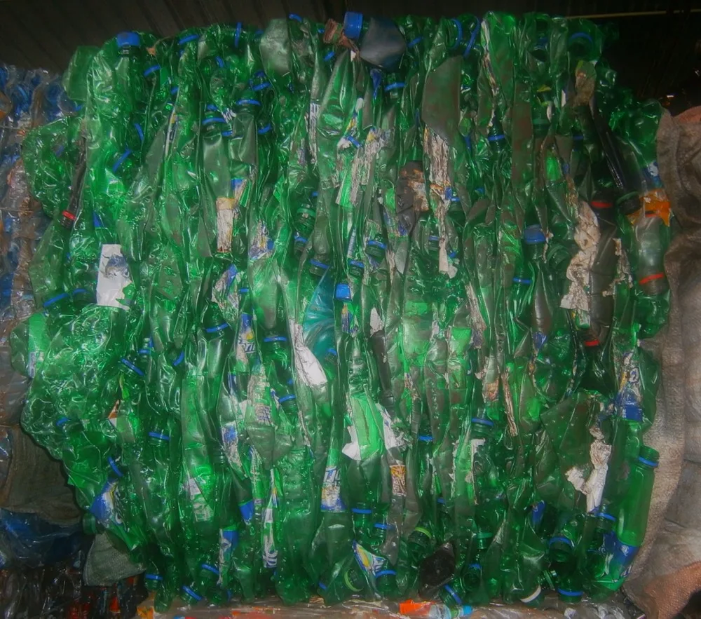 
Environmentally friendly recyclable Pet plastic Bottle Scrap in Bale 