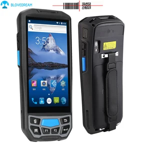 Rugged industrial mobile handheld devices cheap android tablet with rfid reader bar code scanner bluetooth pda qr code reader