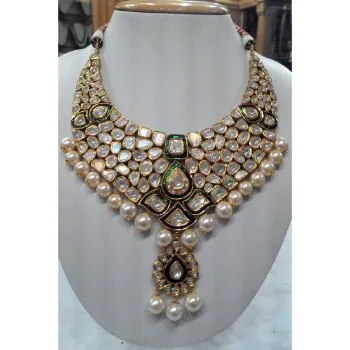 Pearl Necklace Set Bridal Jewellery 