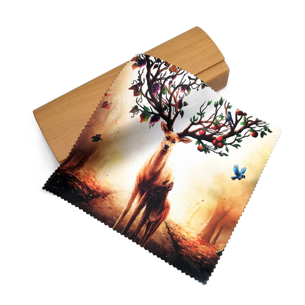 

Custom Printed Microfiber Camera Lens Wipes Cleaning Cloth, Customized