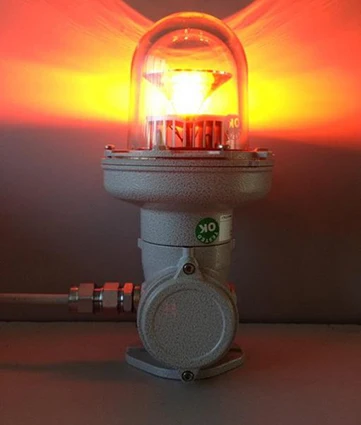 
Exproof Low Intensity Aviation Obstruction Light, EX, LIOL-A Ex d; LIOL-B Ex d, Exproof Aircraft warning lights L-810 