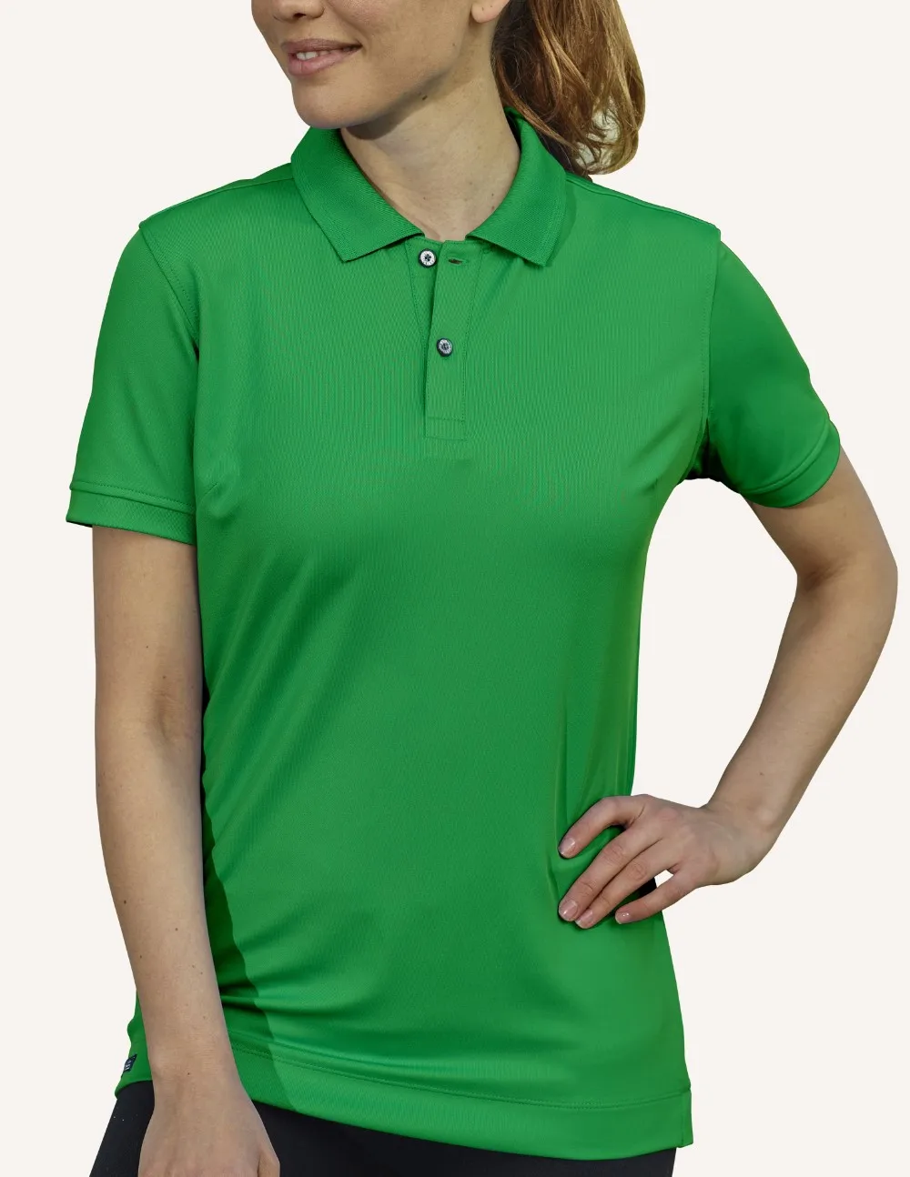 emerald green polo shirt