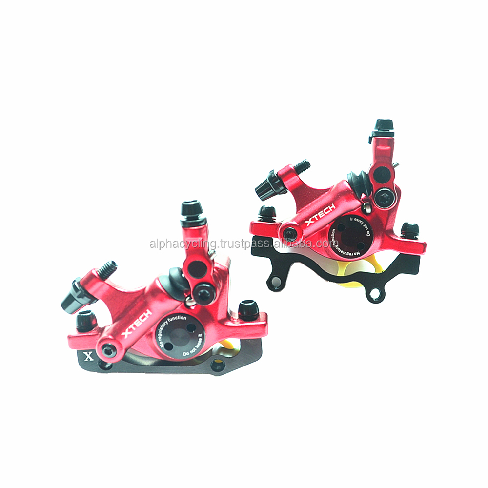 Gold MTB Mountain Bicycle bike Hydraulic Disc Brakes Calipers Front Rear set