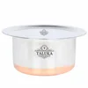 Wholesale supplier 118 oz cookware with lid copper bottom stainless steel tope