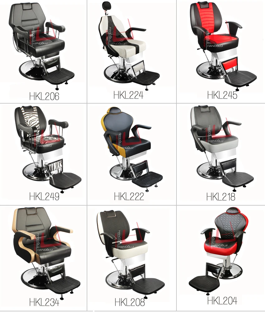 Barber Chair Barber Shop Hair Salon Furniture Reclining Antique Cheap