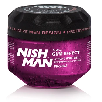 Nishman Gum Effect Hair Styling Gel Fuchsia G2 Buy Hair Styling