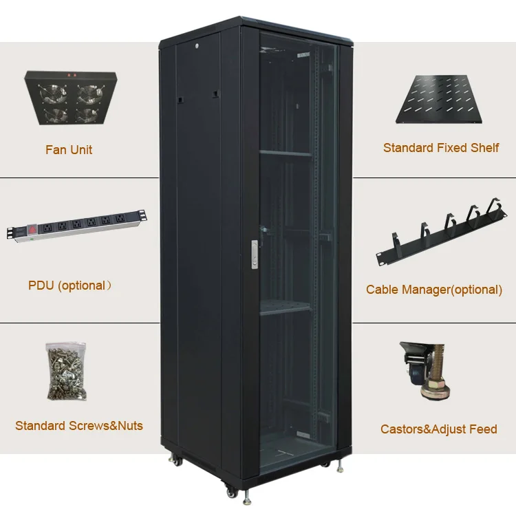 Proper Price 19 Server 22u 27u 35u Dimensions Rack Cabinets With