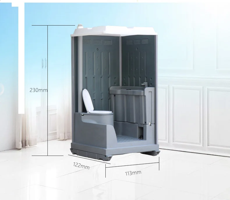 2020 new!! China best-seller high quality HDPE plastic outdoor mobile foldable portable toilets