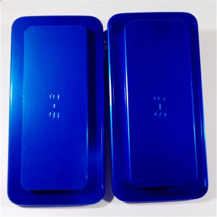 

3D Sublimation Blank Phone Case Mould Blank Plastic Injection jig, Blue