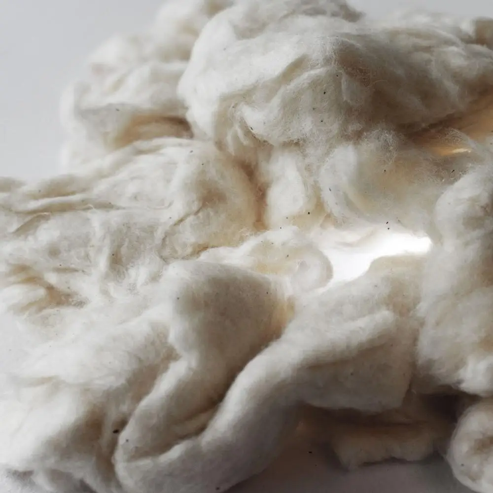 
High Grade available for Spinning Raw White Comber Noil Cotton waste 
