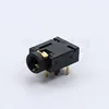 7P vertical plug inside copper ring 3.5 audio connector earphone socket