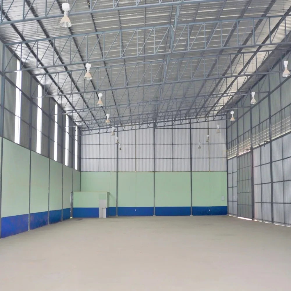 
High Raise Space Rent A Warehouse Land Steel Structure House Klong 7 Place In Thailand 