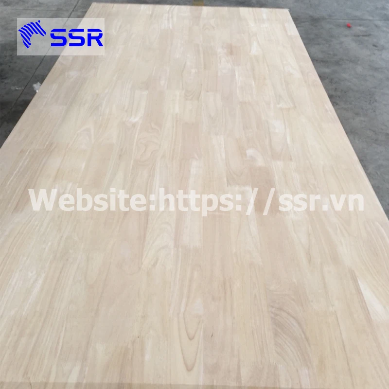 Rubber Wood Finger Joint Board For Benchtop Worktop Countertop