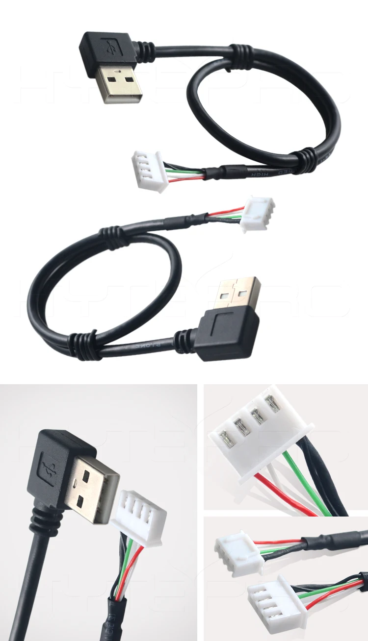 Universal Automotive Car Wiring Harness 4 Pin Wire Terminals Power