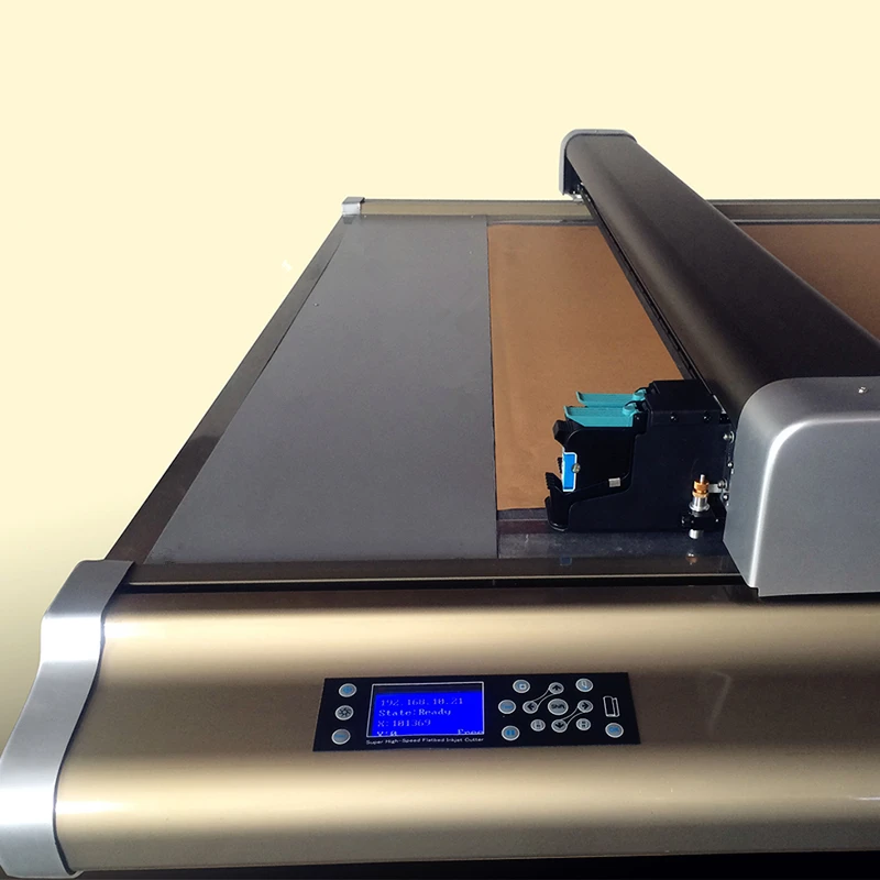 
flat cutting plotter MOMO Continuous Flatbed Inkjet Cutter flat bed cutter plotter 