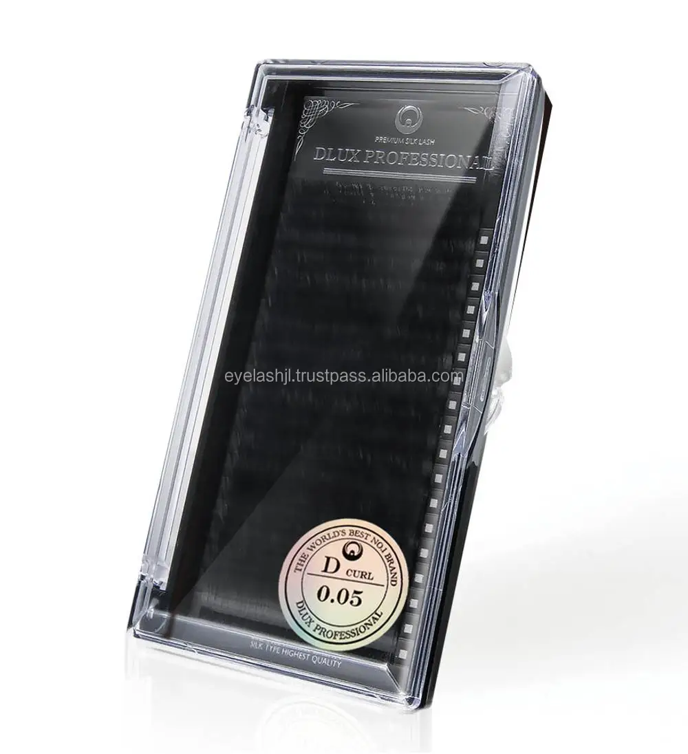 
DLUX PROFESSIONAL PRO SILK LASH FROM KOREA High quality top Handmade professional custom volume individual eyelash extension 