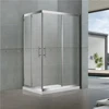 corner entry aluminum frame fully enclosed shower cubicle