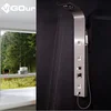 304 stainless steel silver shower column with computer