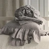Linen Sheet Set Gray / Linen Bed Sheet