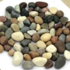 natural gravel stone / river mix color round pebbles / decoration fountain