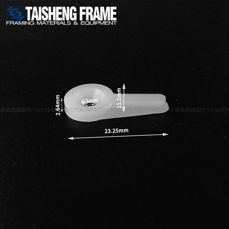 New Design Pictureframe Backboard Hardware Plastic Turn Clip Strong
