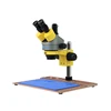 Professional Motherboard Repair Base PCB Rework Soldering Simul Focal Stereo Zoom Microscope