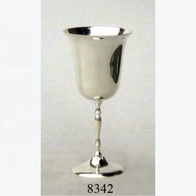 silver wine goblets