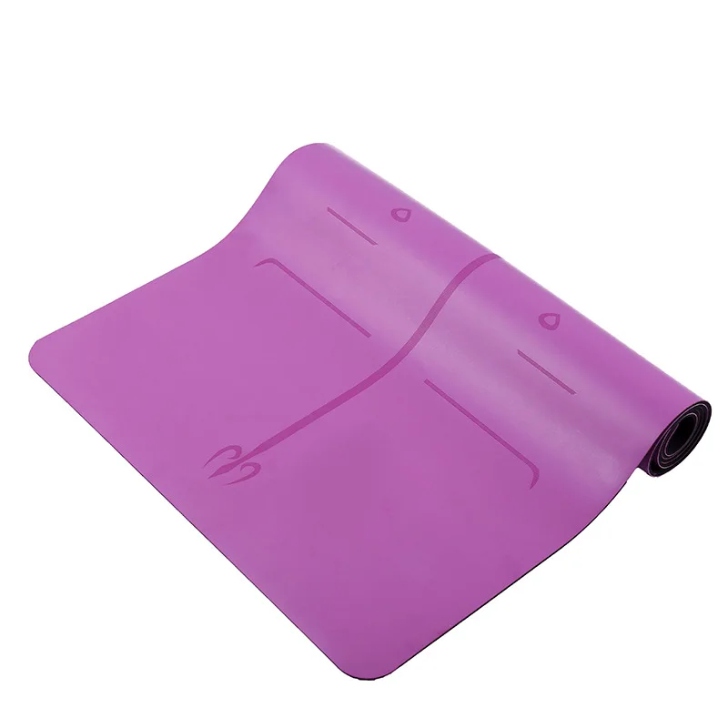 

New Hot Professional Eco friendly Natural Rubber Yoga mats, Customized color