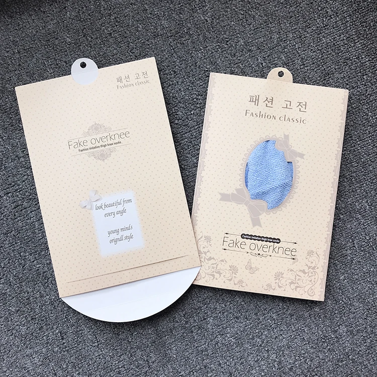 Cardboard Packaging For Sexy Tights Stockings Socks Packaging Box - Buy ...