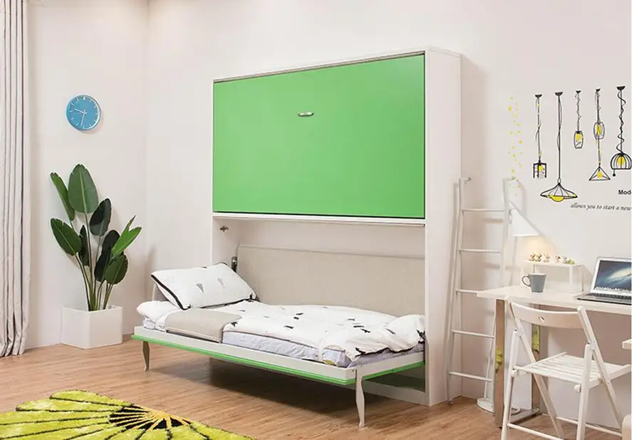 Metallbett Etagenbett : Horizontale faltwand bett etagenbett versteckte klappbett ta k