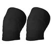 Black Weight Lifting Knee Wraps