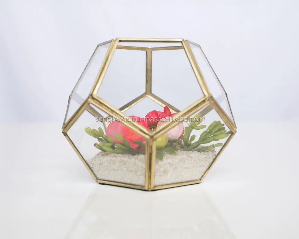 Geometric Design Globe Terrarium Rose Gold - Buy Geometric Design Globe ...