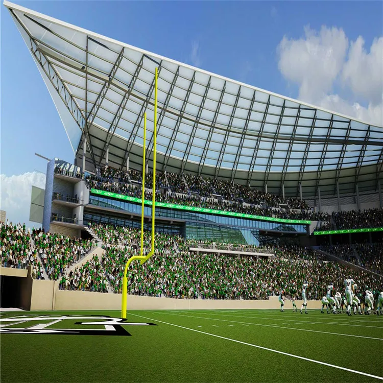 Durable Factory Steel Truss Structure for Football Stadiums